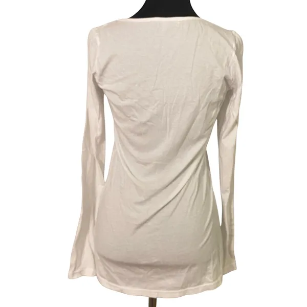 POL Rick Butterworth Tiger Sequin Graphic Long Sleeve Top Med Art to Wear L-31 - Image 2