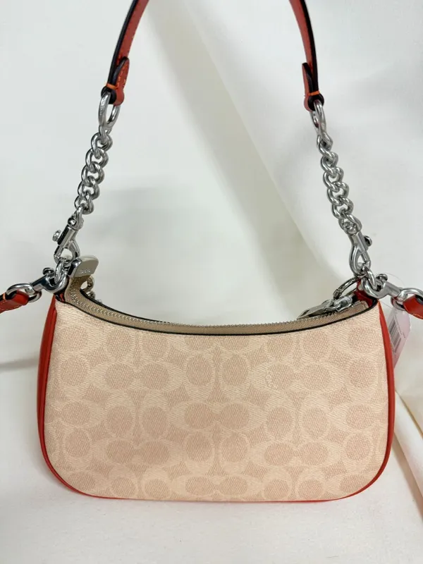 coach Teri Shoulder Bag In Signature Canvas cv933 - Image 2