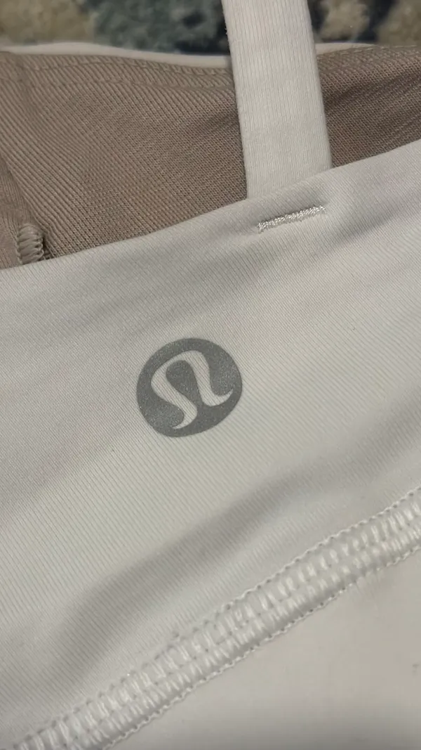 White Lululemon Energy Bra 4 - Image 6