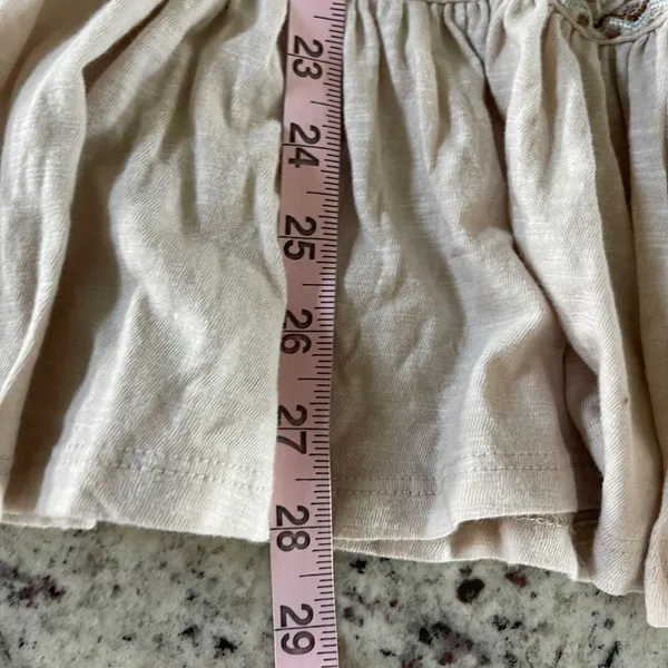 Free People Much Love Tunic Top Women S Salt Beige Boho Embroidered Crochet‎ New - Image 12