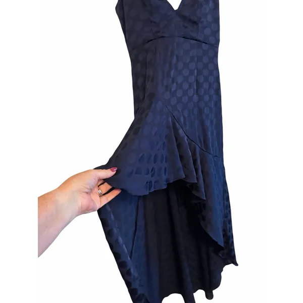 Here Comes the Sun Navy High Low Dress - Size M - Image 7