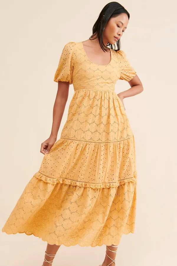 Free People Harni Mae Midi Dress - Image 3