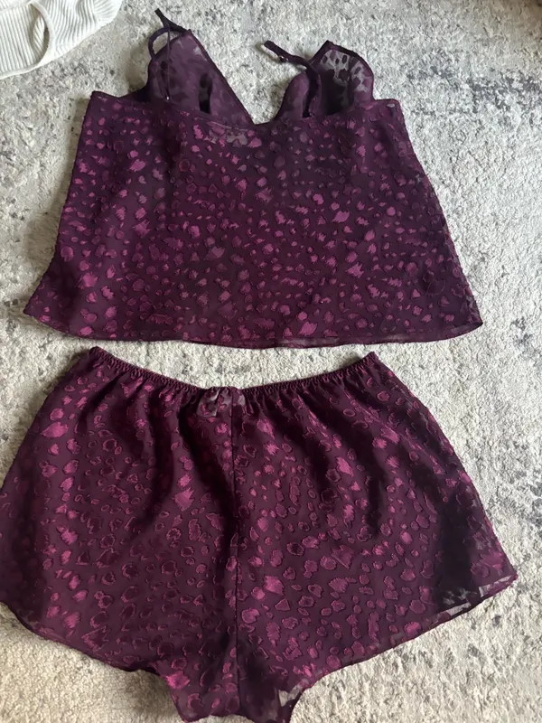 Gilligan & O'Malley lacy sleep set woman’s size XL - Image 4