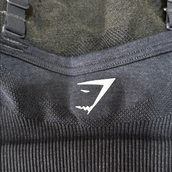 Gymshark Black Sports Bra - Image 3