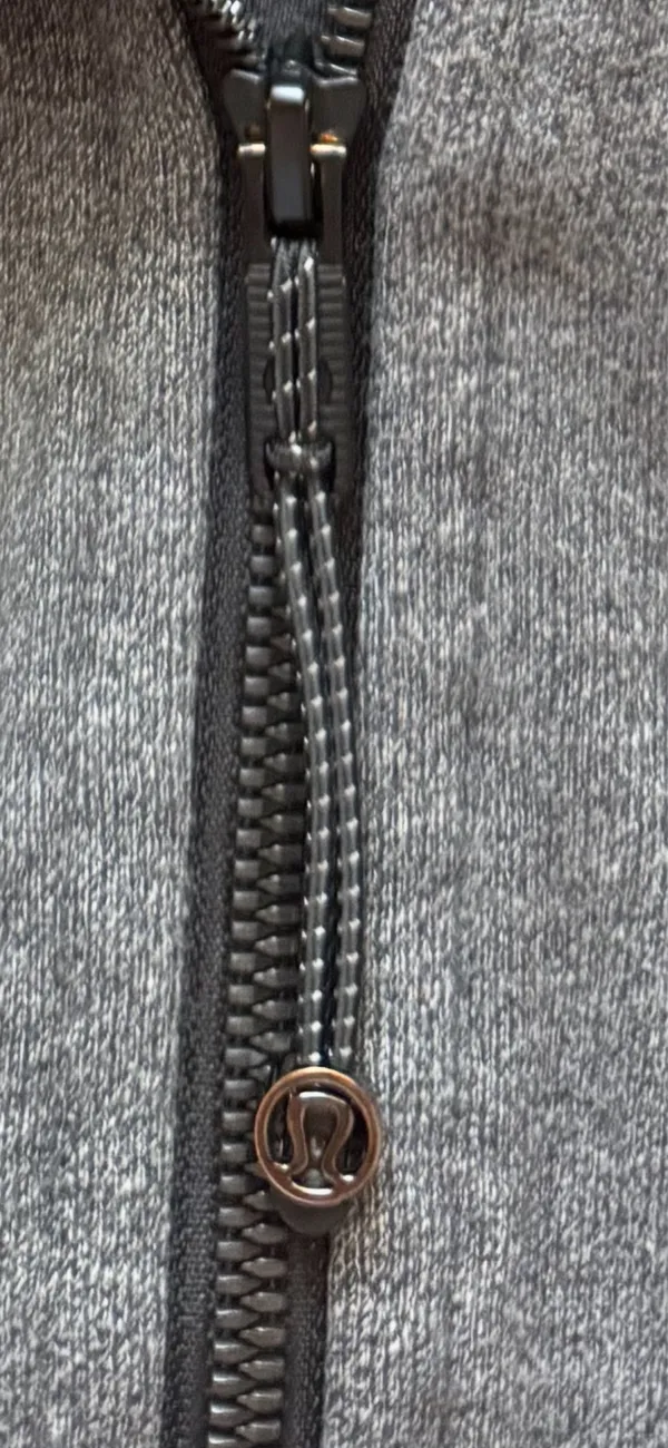 Grey Lululemon Scuba Hoodie - Image 4