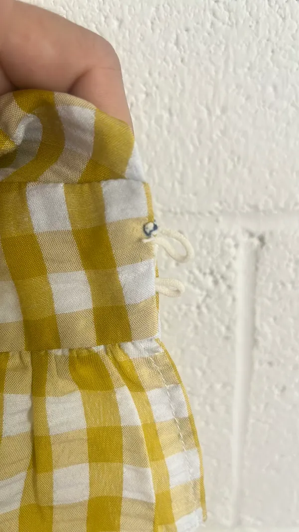 Nasty Gal Yellow Ruffle Top NWT - Image 5
