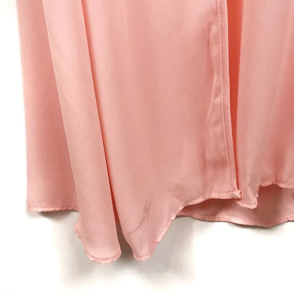 SHOW ME YOUR MUMU Heather Frosty Pink Halter Dress Medium AS IS - Image 8