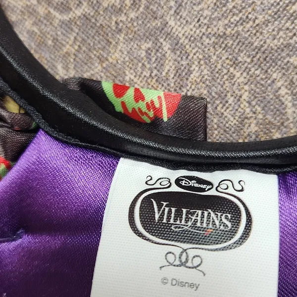 Disney Parks Villains Snow White Poisen Apple Minnie Mouse Ears Purple Sequin - Image 3