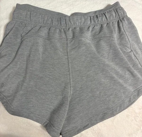 Lululemon Inner Glow Short 3" *Modal Heathered Core Medium Grey - Image 4