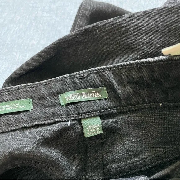 New Wild Fable Highest Rise Baggy Jean 00/24R in Black - Image 6
