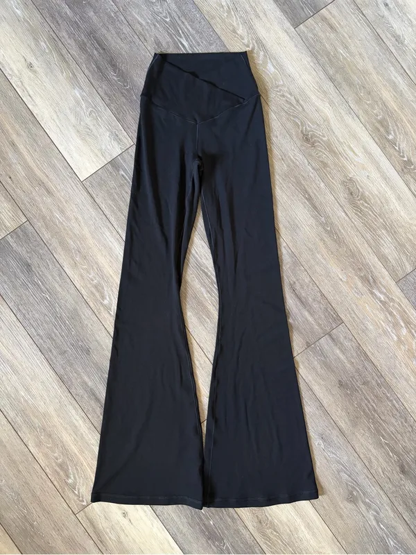 OFFLINE By Aerie Real Me High Waisted Crossover Flare Leggings - Image 2