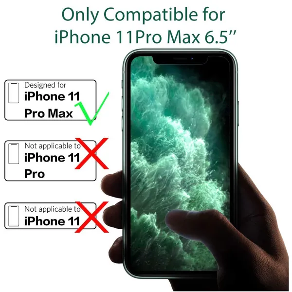 iPhone 11 Pro Max Clear Phone Case White - Image 3
