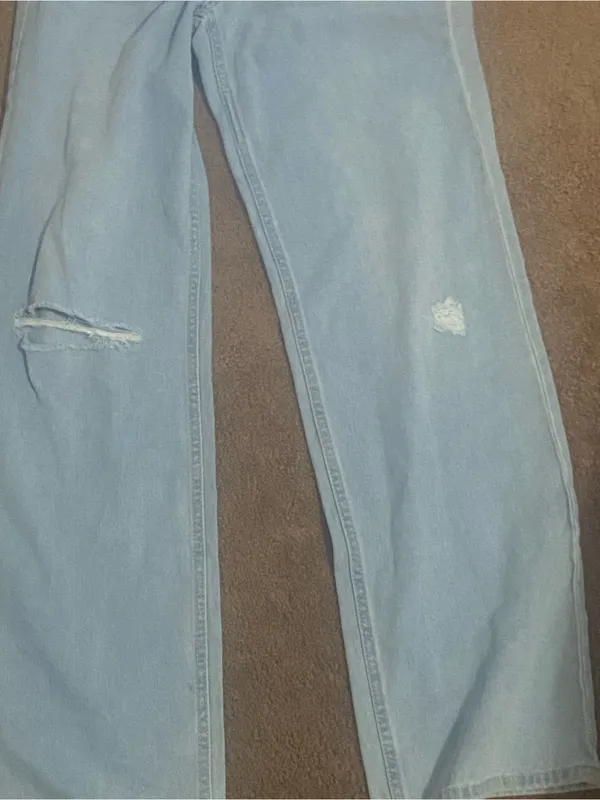 Nordstrom PTCL Women's Light Blue High-Rise Jeans - Size 26 - Image 8
