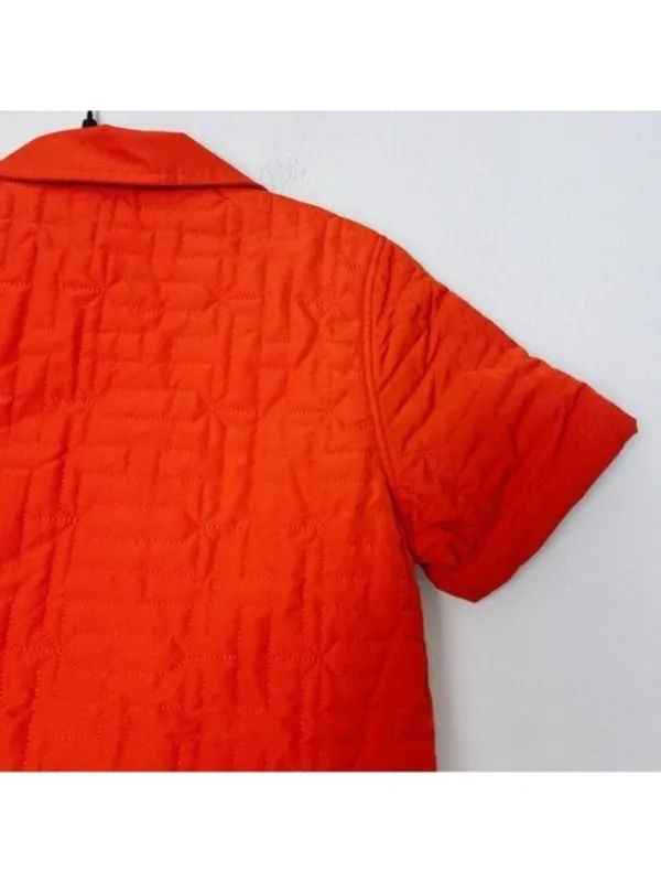 NWT [SET] Honor The Gift Service Mini Dress S Red Ribbed Oversized Monogram - Image 11