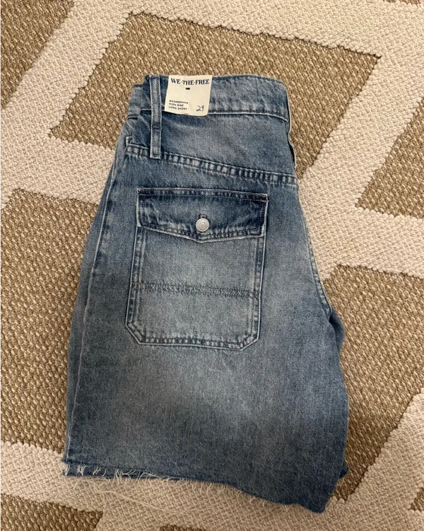 Free People Jean Shorts - Image 2