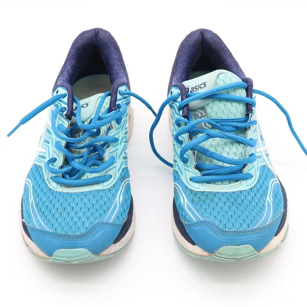 Asics GT-2000 5 Blue Aqua Running Shoes T757N Womens 9.5 Stability Sneakers - Image 3