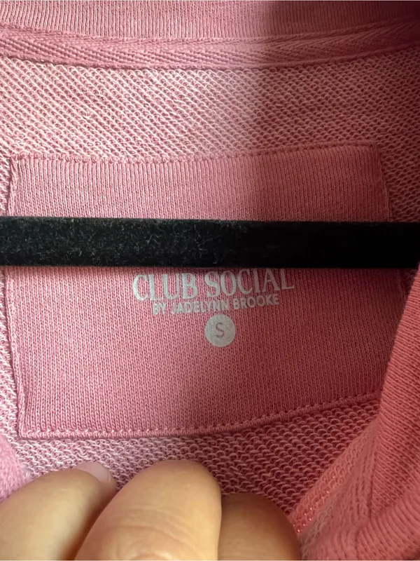Club Social Ready Or Not Waffle Quarter Zip Pullover - Image 3