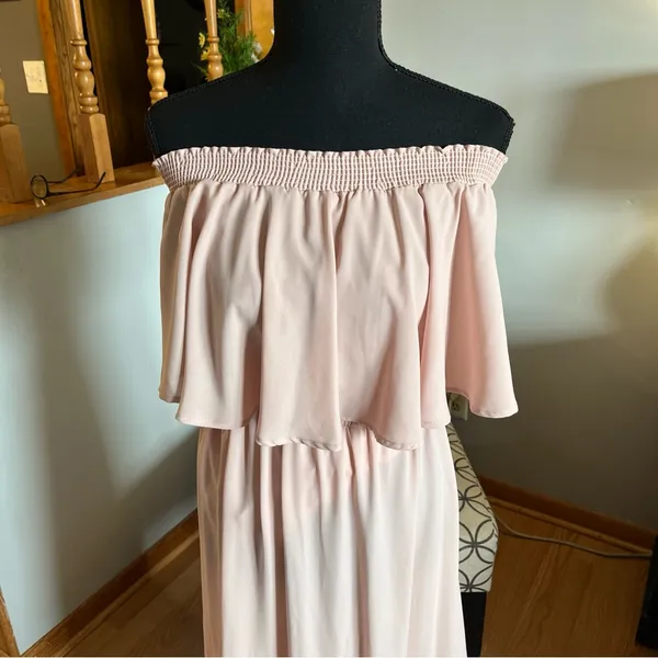 Show Me Your Mumu Hacienda Maxi Dress Dusty Blush. Size‎ X Small - Image 3