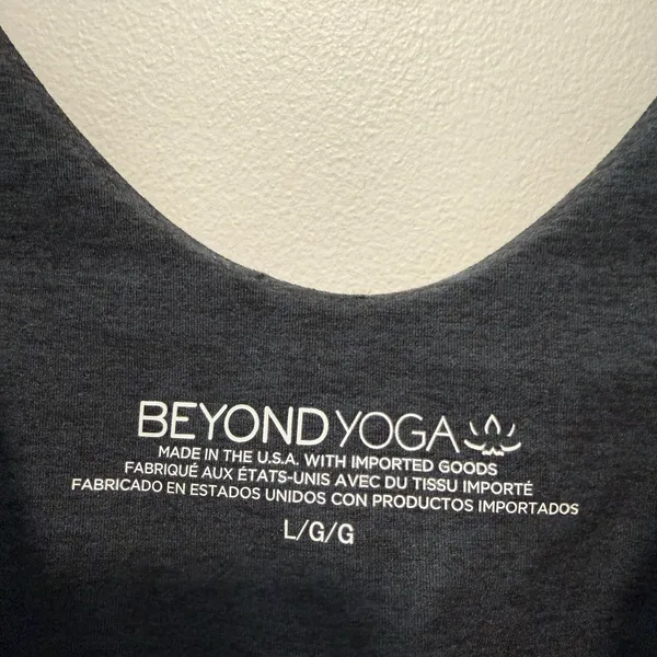 Beyond Yoga Spacedye Inspire Maternity Midi Dress in Gray Size Large - Image 7
