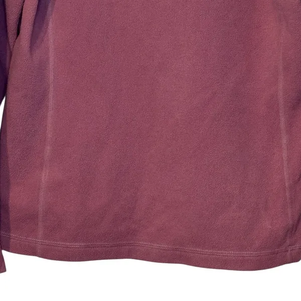 Patagonia Women's Sweater‎ Top Micro D 1/4 Zip Fleece Pullover Pale Pink Small - Image 10
