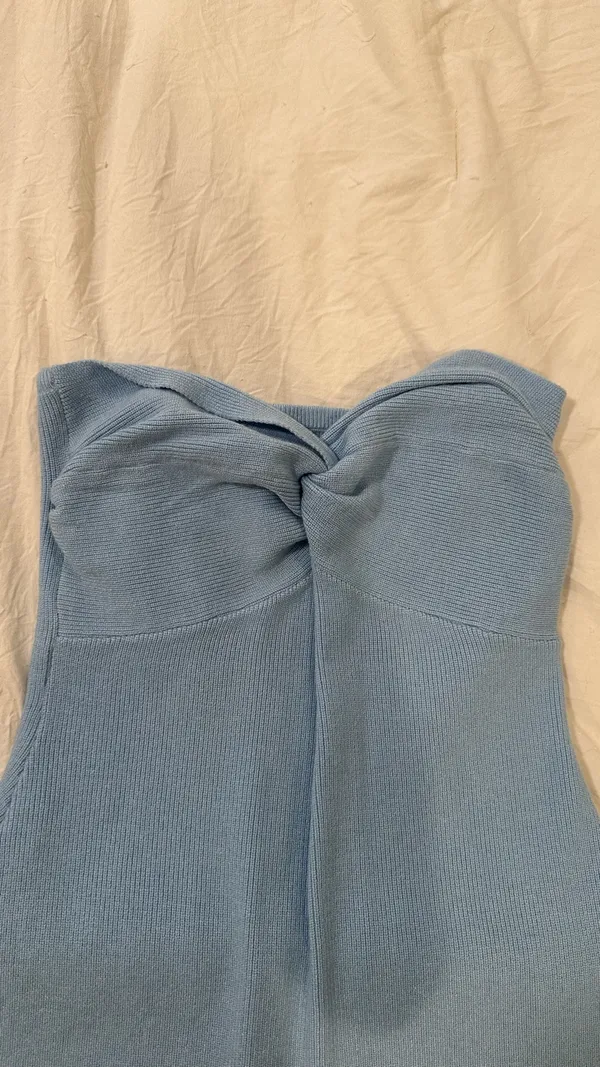 Blue Knit Dress Amazon - Image 4