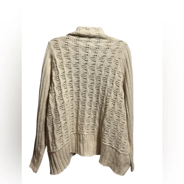 NEW Sunday in Brooklyn Open Front Cardigan Oatmeal - Image 3