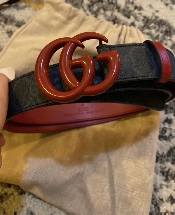 Gucci GG Supreme Marmont Belt size 90/36 - Image 5