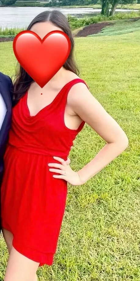 Free People red high-low dress - Image 3