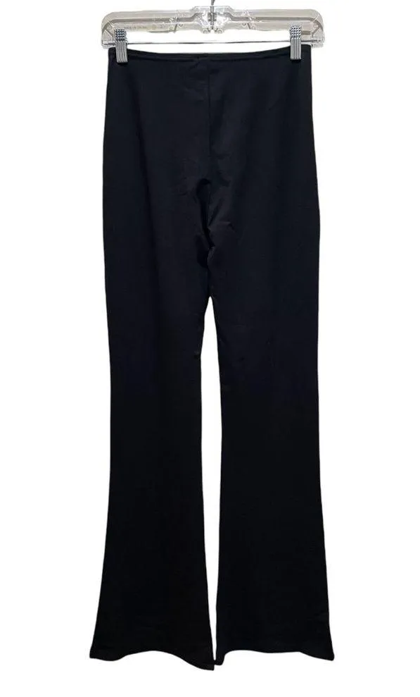 Edikted Soph Buckle Flare Pants Black Size Medium - Image 8