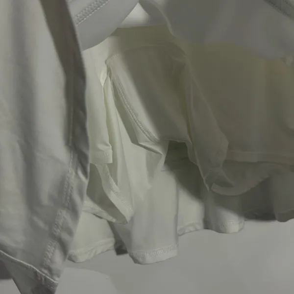 NEW Belyn Key Billie Golf‎ Skort In White And Green XL Tennis Walking FLAWED - Image 10
