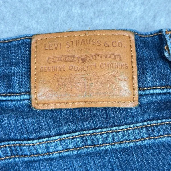 Levis Premium 311 Shaping Skinny Jeans Women's 26 Blue Denim 9in Rise - Image 4