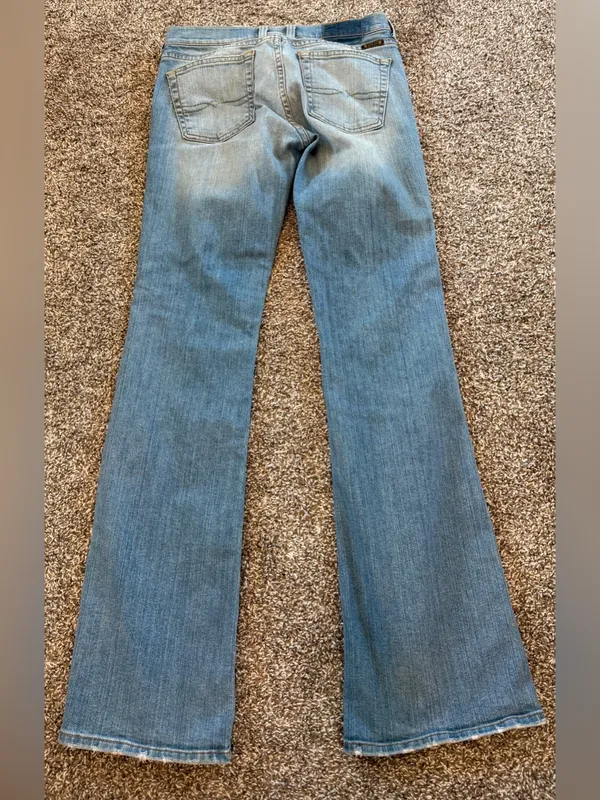 Lucky Brand Sundown Bootcut Denim Jeans Women 6/28 Blue Light Wash Casual Y2K - Image 10