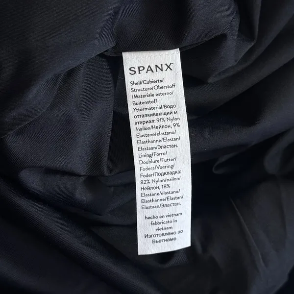 NEW SPANX Piqué Shaping One Piece Rashguard Swimsuit Coastal Resort Comfort 3X - Image 10