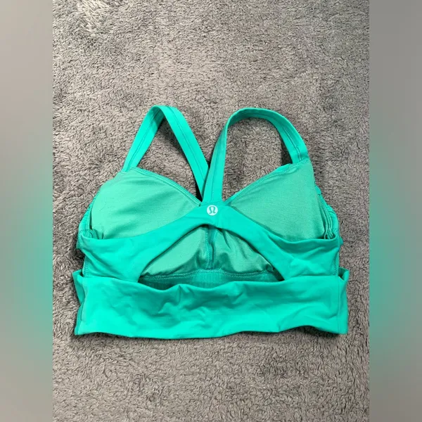 Lululemon wrap it up sports bra 4 green - Image 5