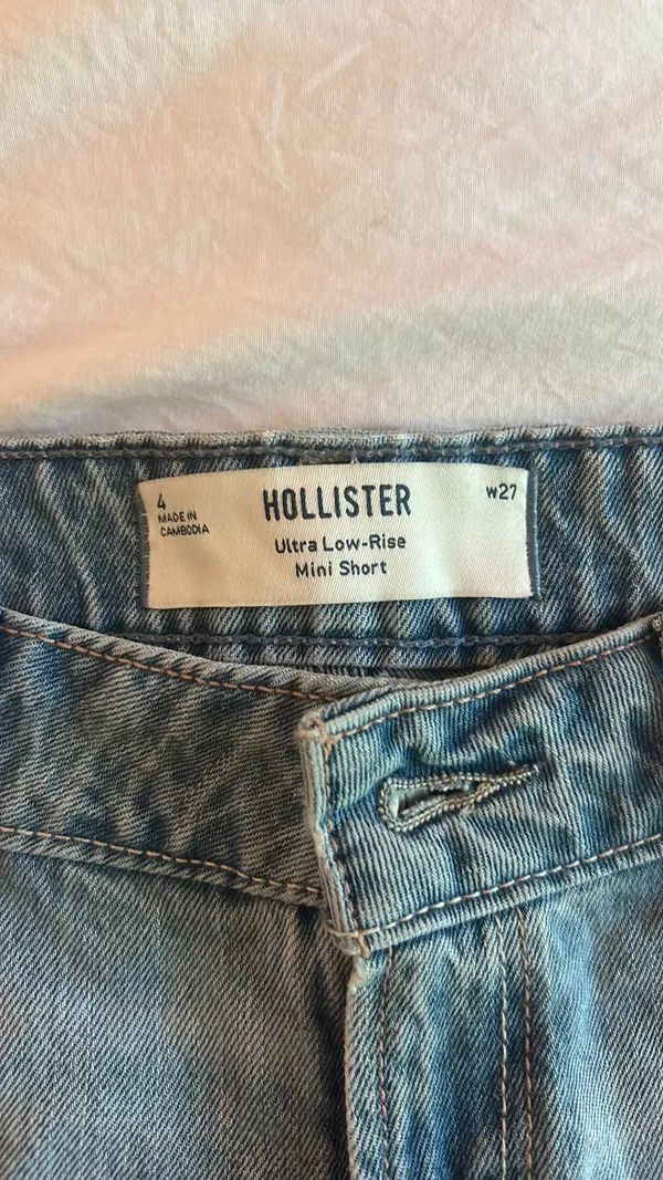 Hollister Ultra Low-Rise Mini Shorts - Image 3