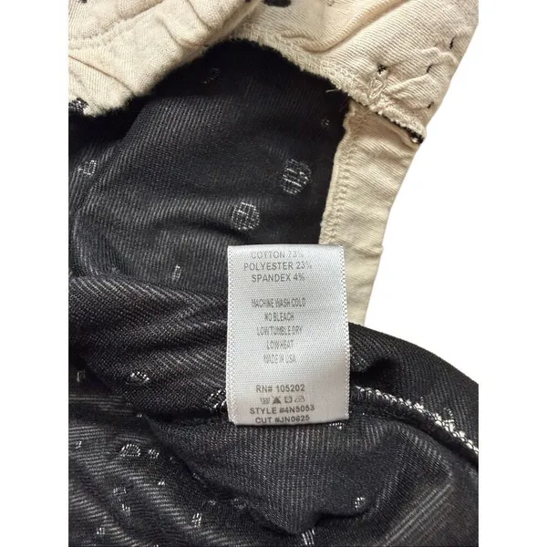 Beau Jours Cream and Black Dalmatian animal print oversized zip up Jacket Small - Image 6
