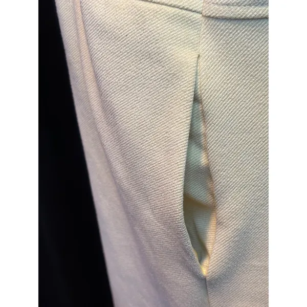 Zara Pale Yellow‎ Textured Short Sleeve Shift Dress with Pockets 5070/451/300/S - Image 7