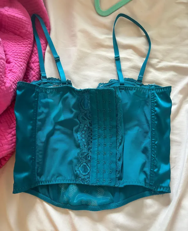 Corset Top Blue - Image 2