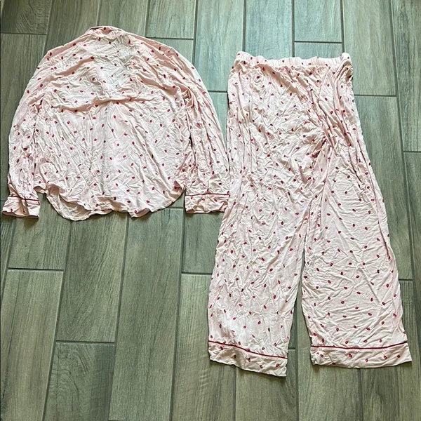 Victoria's Secret Pink Pajama Set Intimates & Sleepwear - Image 8