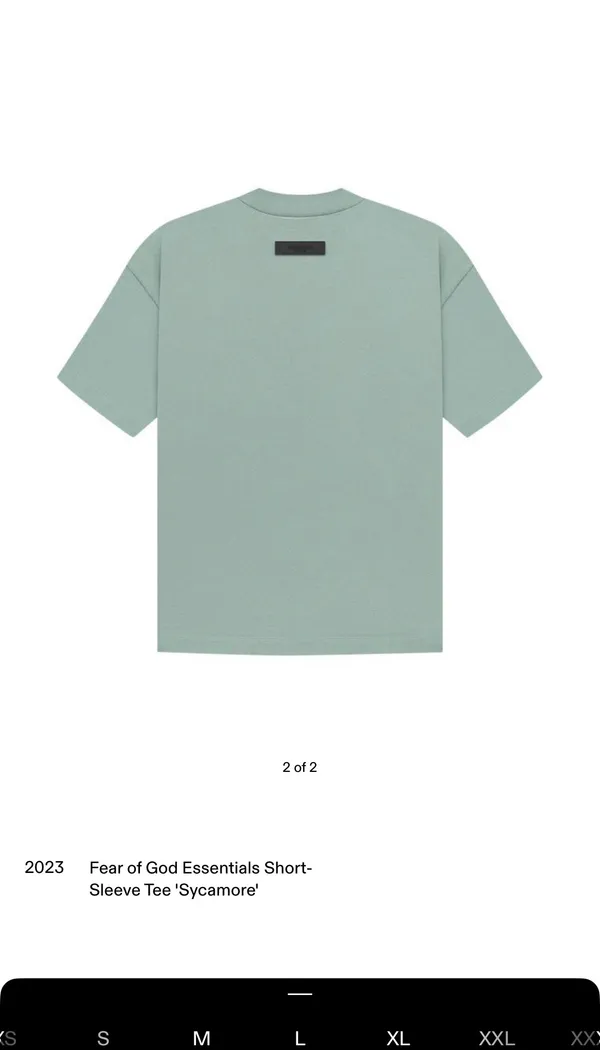Essentials Fear of God Tee - Image 2
