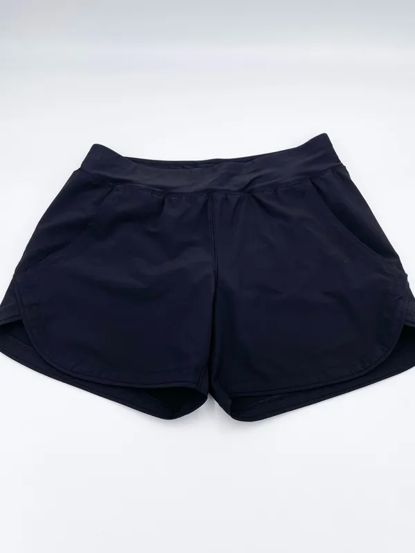 Lands' End Women's Comfort Waist 5" Swim Shorts with Panty Size 6 Petite Black - Image 3