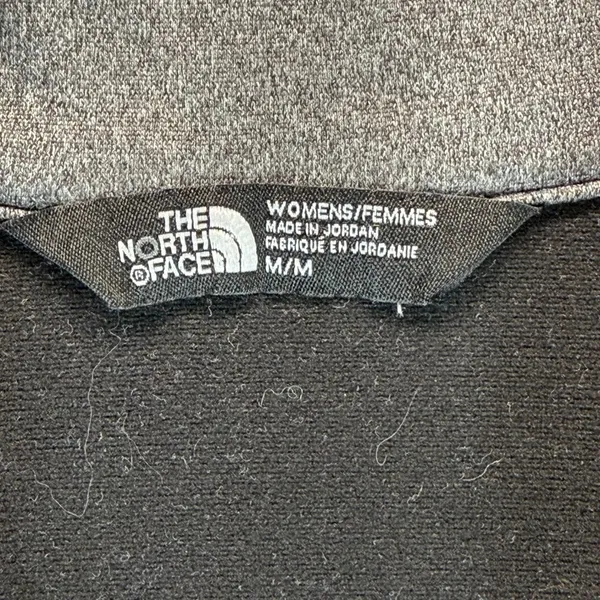 The North Face Pullover Lightweight 1/4 Zip Athletic Top‎ Black Gray Womens M - Image 5