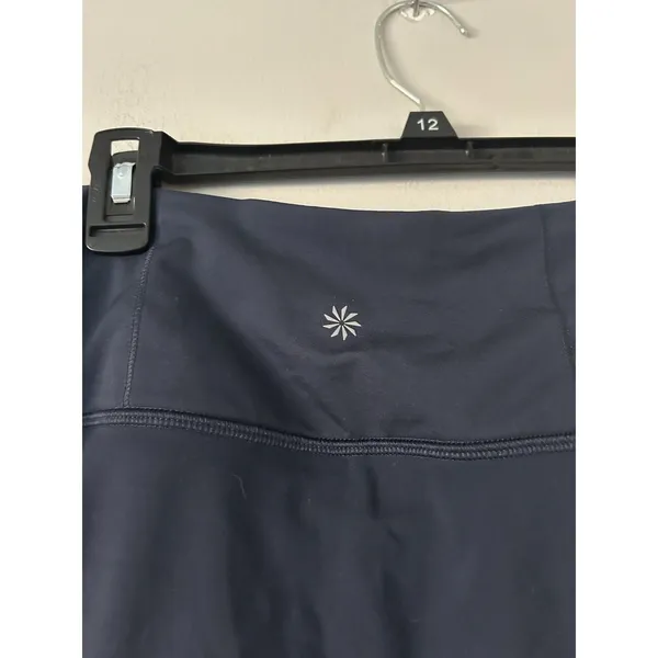 Athleta Fairway High Rise Navy Golf Skort Size Xl Tennis Preppy Athleisure 16” - Image 3