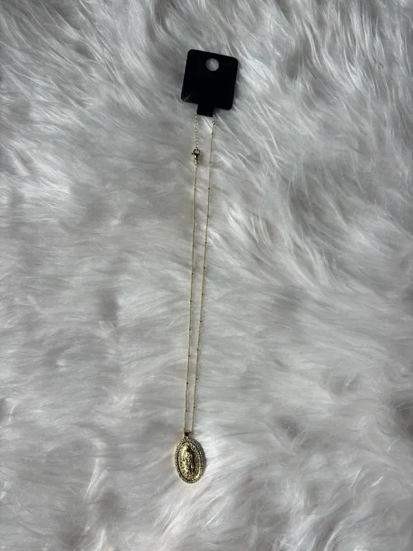 18k Gold Rosemary pendant necklace - Image 3