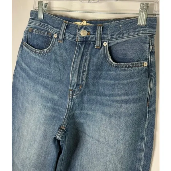 Madewell Superwide-Leg Jeans in Fannin Wash in fannin wash sz. 25 - Image 8