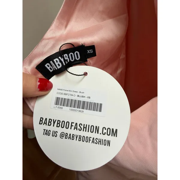 Babyboo NEW Fiona Mini Dress Blush Pink Size XS NWT - Image 6