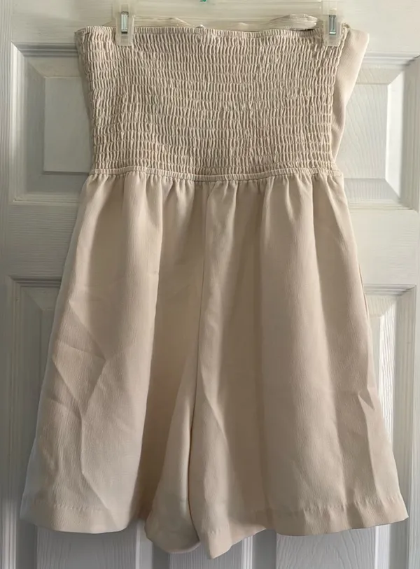 Formal Romper Tan Size L - Image 2