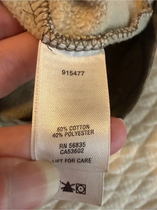 Cabela’s Camo Hoodie Sweatshirt Size Small Regular See Measurements - Image 8