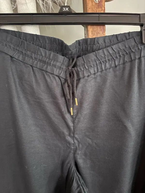 Loft size XL black tie waist casual pants - Image 2