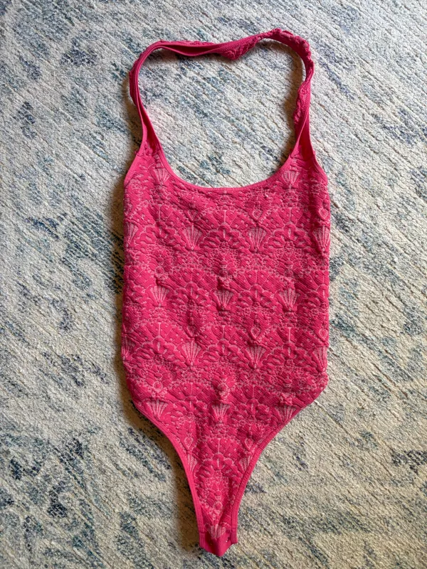 Free People Pink Bodysuit Intimately - Image 2